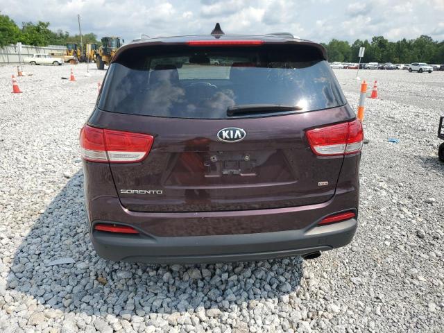 5XYPG4A39GG056744 - 2016 KIA SORENTO LX PURPLE photo 6