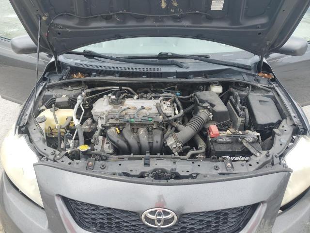 1NXBU4EE9AZ351195 - 2010 TOYOTA COROLLA BASE Մոխրագույն լուսանկար 11