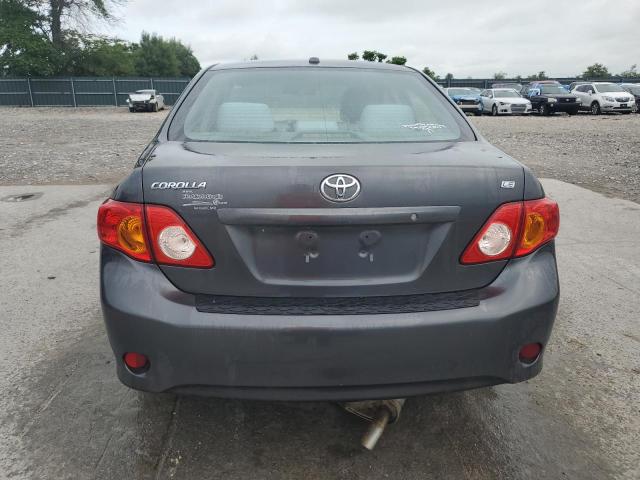 1NXBU4EE9AZ351195 - 2010 TOYOTA COROLLA BASE Մոխրագույն լուսանկար 6