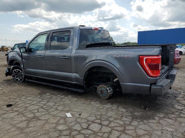 1FTFW1E5XPFB74989 - 2023 FORD F150 SUPERCREW GRAY photo 2