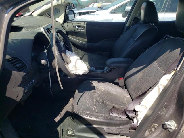 1N4AZ0CP6FC332833 - 2015 NISSAN LEAF S GRAY photo 7