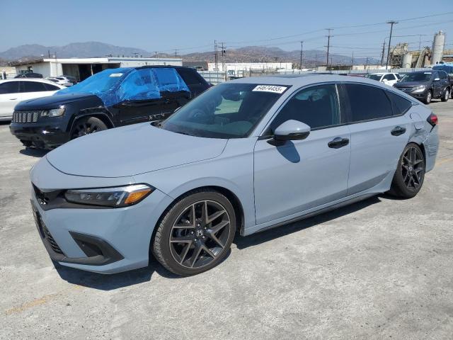 19XFL1H81NE024095 - 2022 HONDA CIVIC SPORT TOURING GRAY photo 1