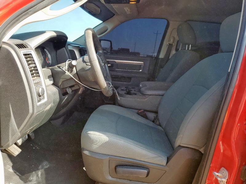 1C6RR6GT8JS105141 - 2018 RAM 1500 SLT RED photo 7