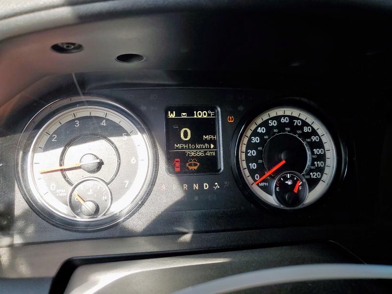 1C6RR6GT8JS105141 - 2018 RAM 1500 SLT RED photo 9