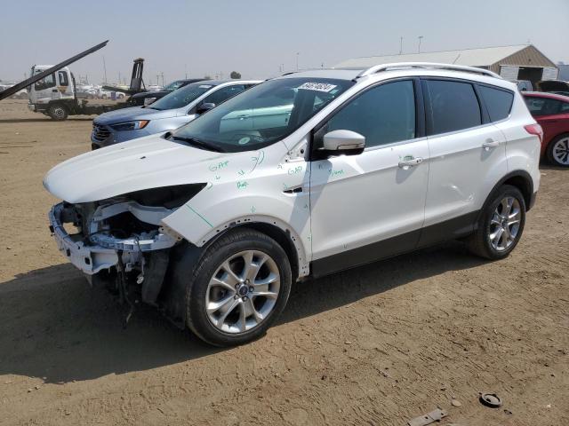 1FMCU9J99FUB06415 - 2015 FORD ESCAPE TITANIUM WHITE photo 1