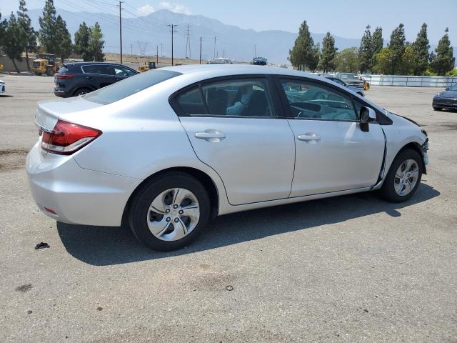 19XFB2F56DE293404 - 2013 HONDA CIVIC LX SILVER photo 3