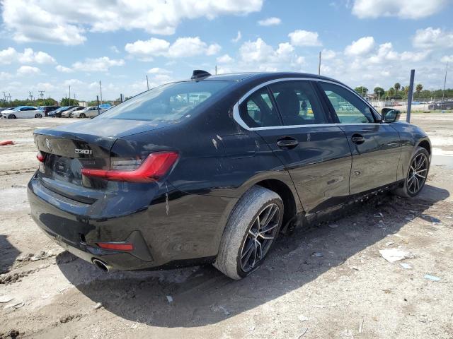 3MW5R7J02L8B24359 - 2020 BMW 330XI BLACK photo 3