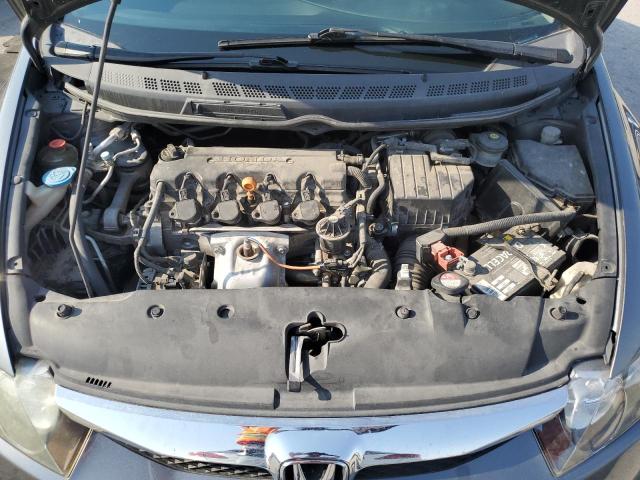 19XFA1E69BE043126 - 2011 HONDA CIVIC LX-S GRAY photo 11