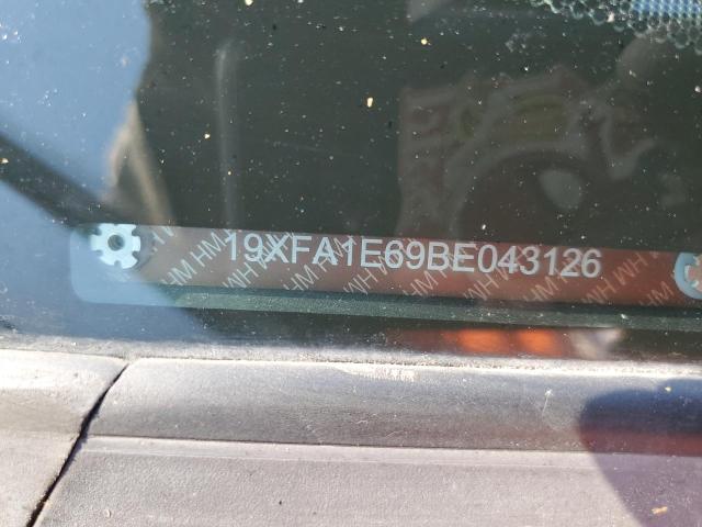 19XFA1E69BE043126 - 2011 HONDA CIVIC LX-S GRAY photo 13