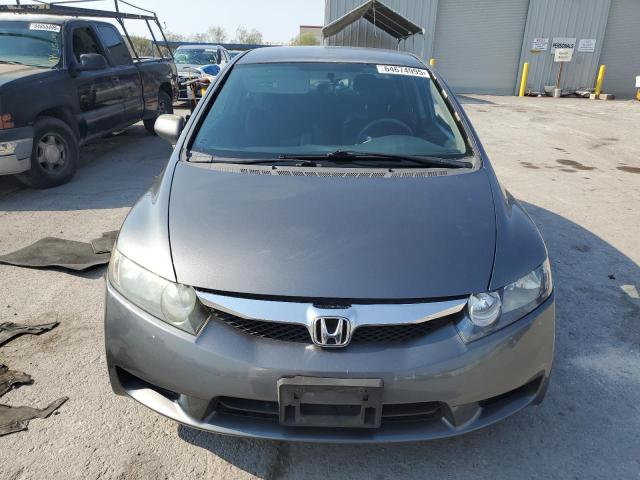19XFA1E69BE043126 - 2011 HONDA CIVIC LX-S GRAY photo 5