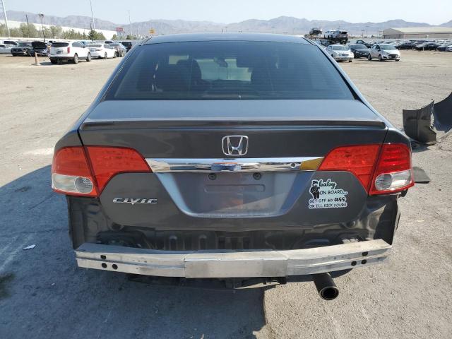 19XFA1E69BE043126 - 2011 HONDA CIVIC LX-S GRAY photo 6