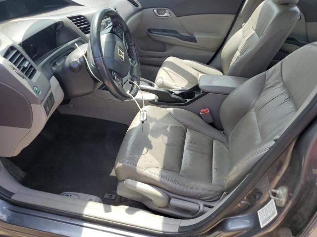 19XFB2F9XCE041088 - 2012 HONDA CIVIC EXL CHARCOAL photo 7