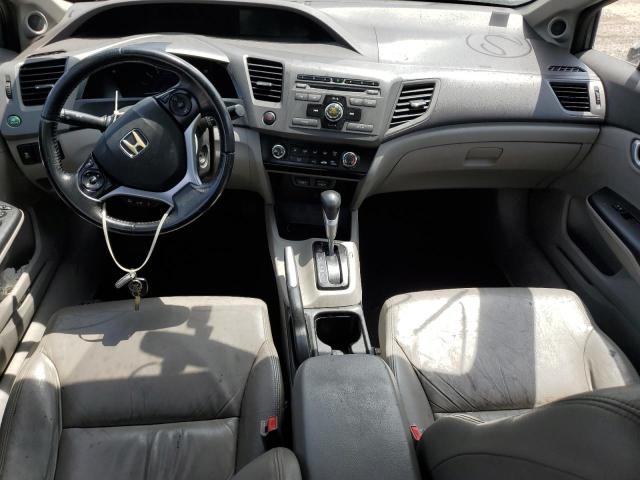 19XFB2F9XCE041088 - 2012 HONDA CIVIC EXL CHARCOAL photo 8