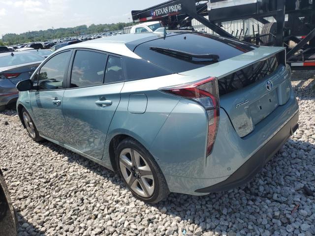 JTDKARFU3H3534074 - 2017 TOYOTA PRIUS HYB TURQUOISE photo 2