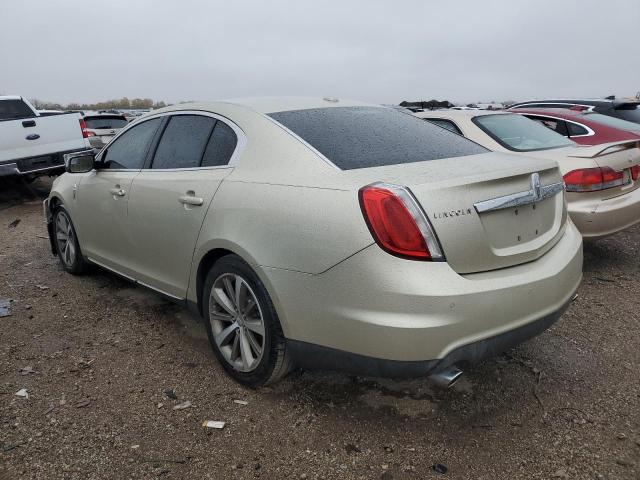 1LNHL9DR8BG614128 - 2011 LINCOLN MKS BEIGE photo 3