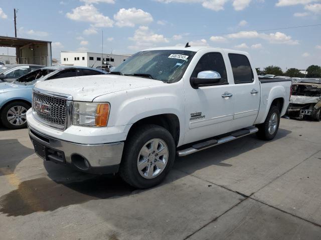 3GTP1WE02DG358709 - 2013 GMC SIERRA C1500 SLT WHITE photo 1