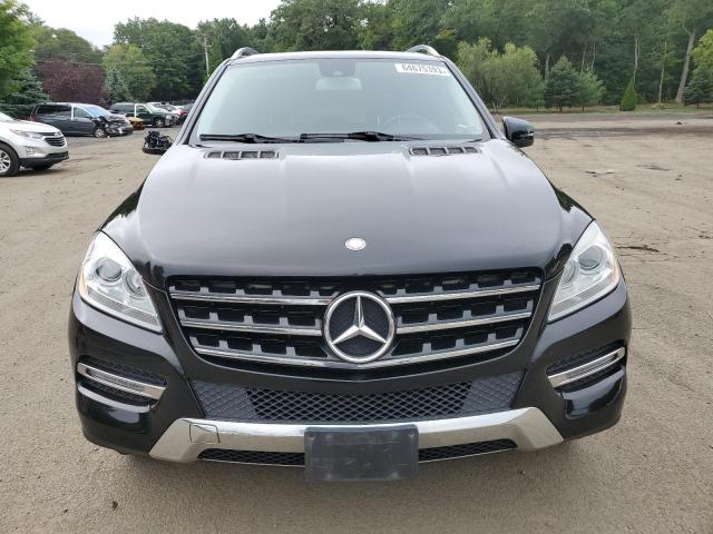 4JGDA5HB2EA385477 - 2014 MERCEDES-BENZ ML 350 4MATIC BLACK photo 5