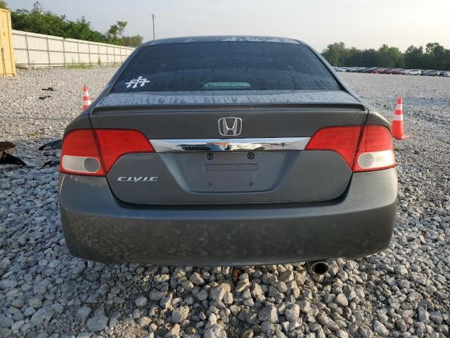2HGFA1F62AH313459 - 2010 HONDA CIVIC LX-S Մոխրագույն լուսանկար 6