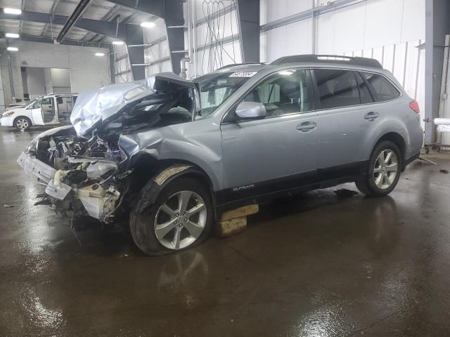 4S4BRBLC7E3267041 - 2014 SUBARU OUTBACK 2.5I LIMITED SILVER photo 1