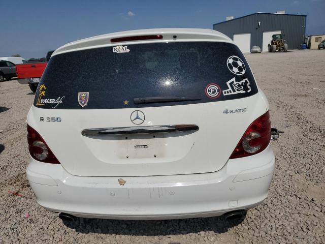 4JGCB65E07A047334 - 2007 MERCEDES-BENZ R 350 WHITE photo 6