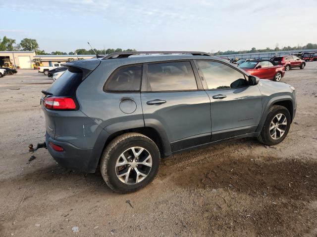 1C4PJMBS2EW199249 - 2014 JEEP CHEROKEE TRAILHAWK 灰色 照片 3