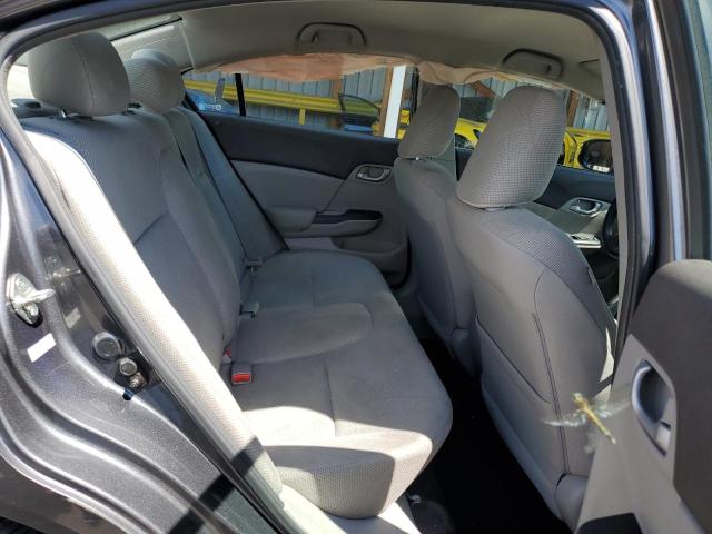 2HGFB2F5XCH560712 - 2012 HONDA CIVIC LX GRAY photo 10