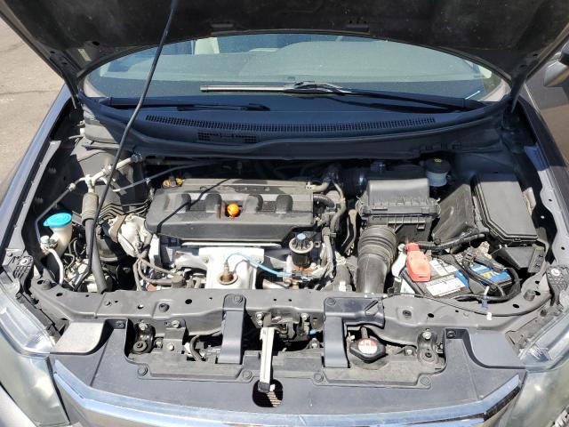 2HGFB2F5XCH560712 - 2012 HONDA CIVIC LX GRAY photo 11