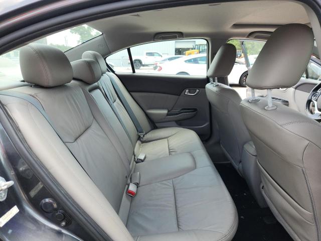 2HGFB2F94CH552527 - 2012 HONDA CIVIC EXL GRAY photo 10