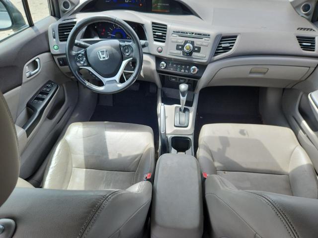 2HGFB2F94CH552527 - 2012 HONDA CIVIC EXL GRAY photo 8