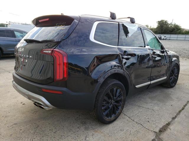 5XYP5DHC9NG263434 - 2022 KIA TELLURIDE SX BLACK photo 3