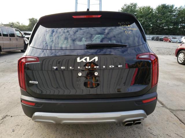 5XYP5DHC9NG263434 - 2022 KIA TELLURIDE SX BLACK photo 6