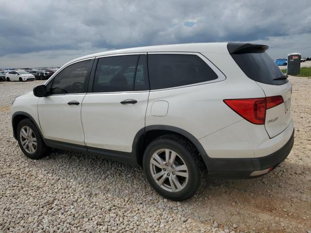 5FNYF5H10HB034772 - 2017 HONDA PILOT LX WHITE photo 2