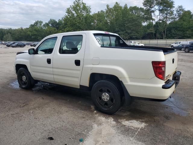 5FPYK1F29AB004361 - 2010 HONDA RIDGELINE RT WHITE photo 2