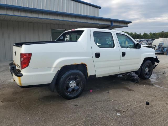 5FPYK1F29AB004361 - 2010 HONDA RIDGELINE RT WHITE photo 3