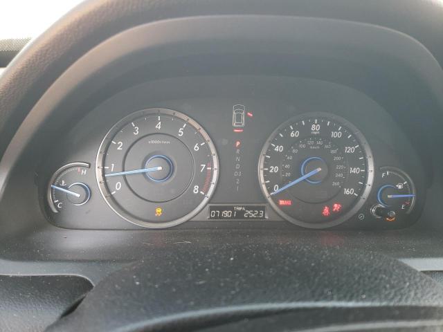 5J6TF2H58CL007458 - 2012 HONDA CROSSTOUR EXL თეთრი ფოტო 9