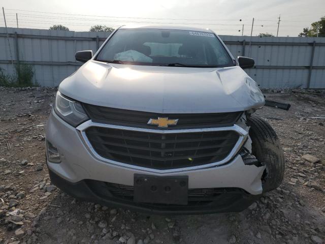 3GNAXREV5JL104004 - 2018 CHEVROLET EQUINOX LS SILVER photo 5