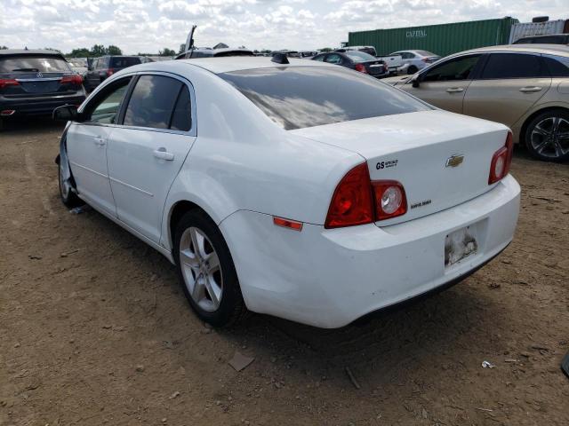 1G1ZB5E0XCF188057 - 2012 CHEVROLET MALIBU LS WHITE photo 2