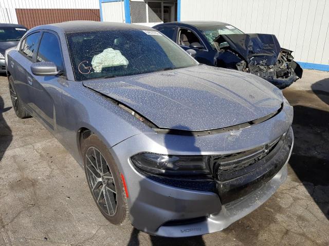 2C3CDXBG0FH847940 - 2015 DODGE CHARGER SE SILVER photo 1