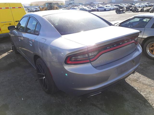 2C3CDXBG0FH847940 - 2015 DODGE CHARGER SE SILVER photo 3