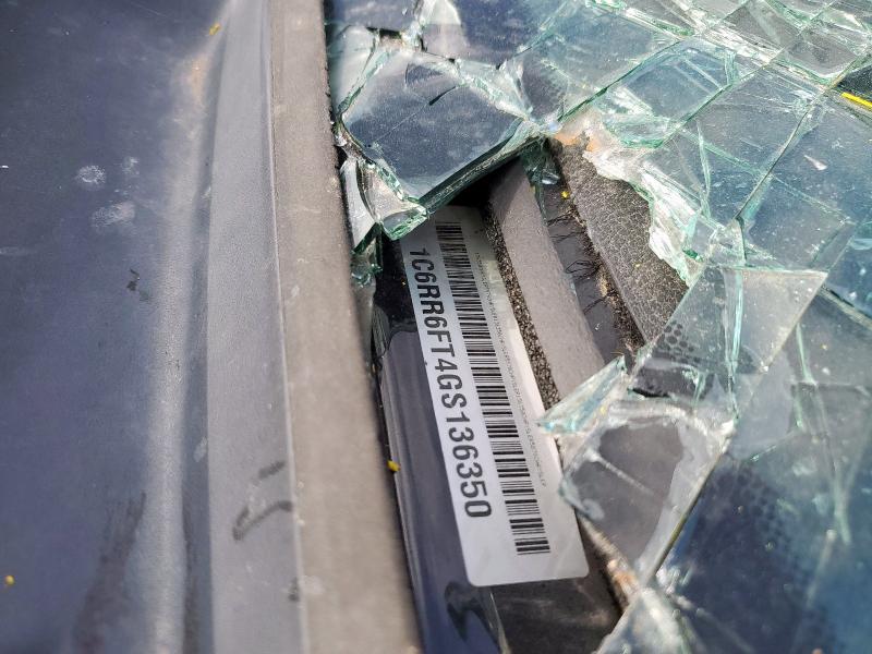 1C6RR6FT4GS136350 - 2016 RAM 1500 ST BLACK photo 13