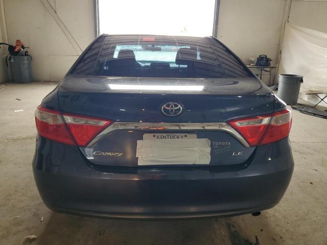 4T1BF1FK8GU611267 - 2016 TOYOTA CAMRY LE BLUE photo 6