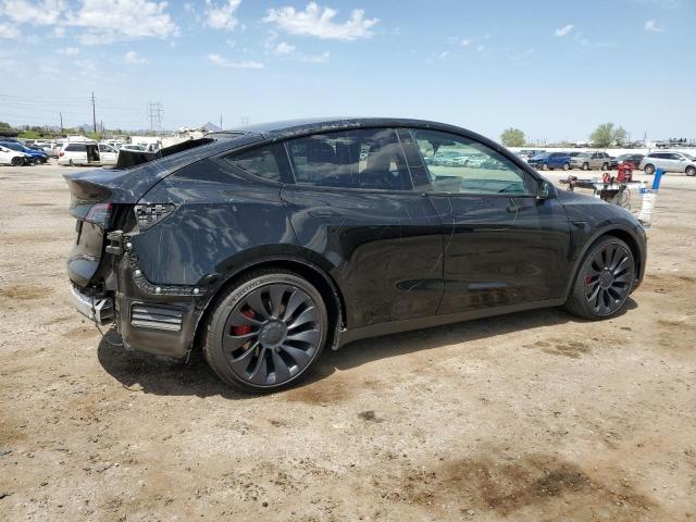 7SAYGDEF6NF491866 - 2022 TESLA MODEL Y შავი ფოტო 3