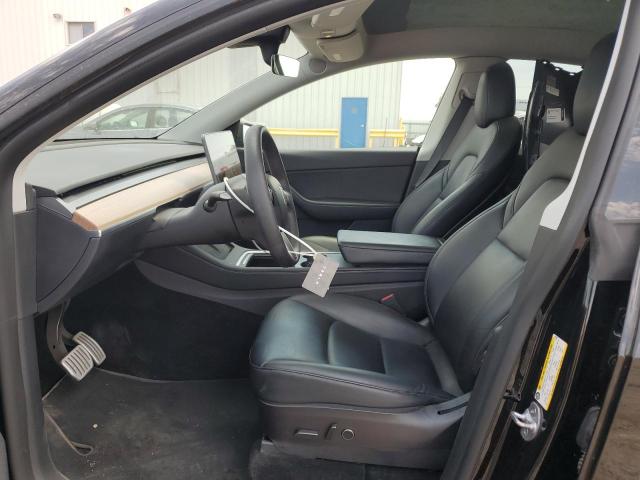7SAYGDEF6NF491866 - 2022 TESLA MODEL Y შავი ფოტო 7