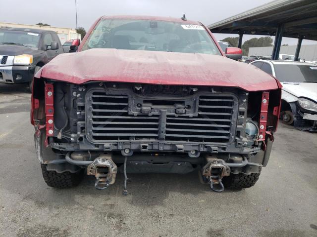 3GCUKRER0JG334551 - 2018 CHEVROLET SILVERADO K1500 LT RED photo 5