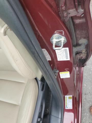 1HGCR2F89DA178759 - 2013 HONDA ACCORD EXL BURGUNDY photo 12