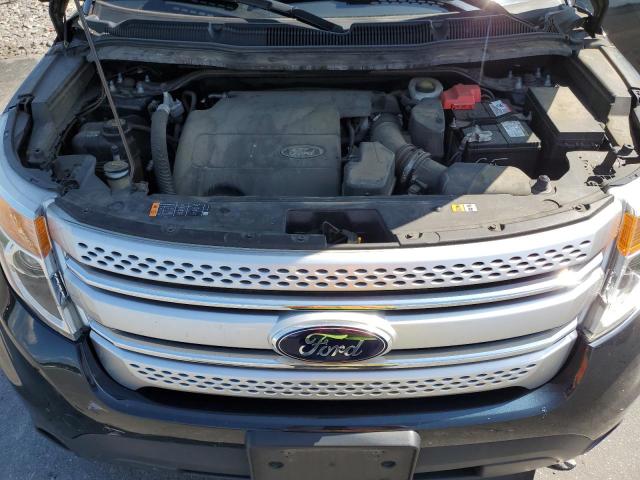 1FM5K8D86EGA83507 - 2014 FORD EXPLORER XLT BLACK photo 12