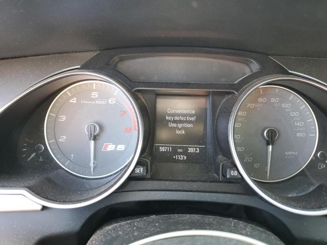 WAUCGAFH1DN017830 - 2013 AUDI S5 PREMIUM PLUS 白色 照片 9