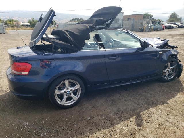 WBAUN1C54CVR00324 - 2012 BMW 128 I BLUE photo 3