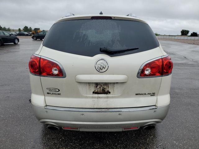 5GAKVDED9CJ167535 - 2012 BUICK ENCLAVE WHITE photo 6