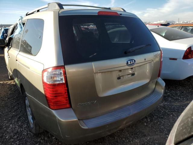 KNDMB233076183517 - 2007 KIA SEDONA EX BEIGE photo 6